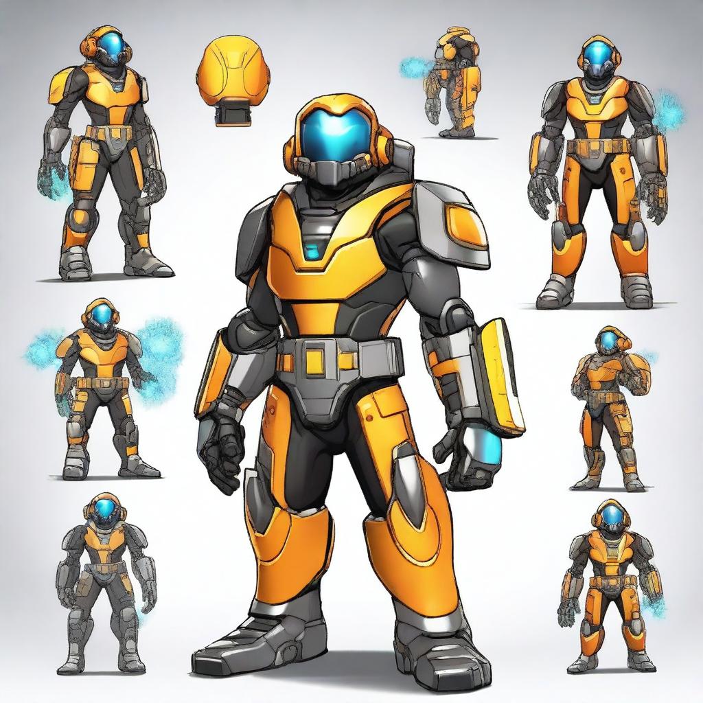Create a character named Lucas for the game Squad Busters