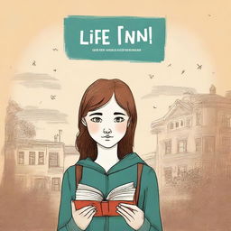 Create a book cover for a novel titled 'Life of Inni'