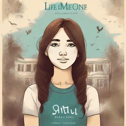 Create a book cover for a novel titled 'Life of Inni'