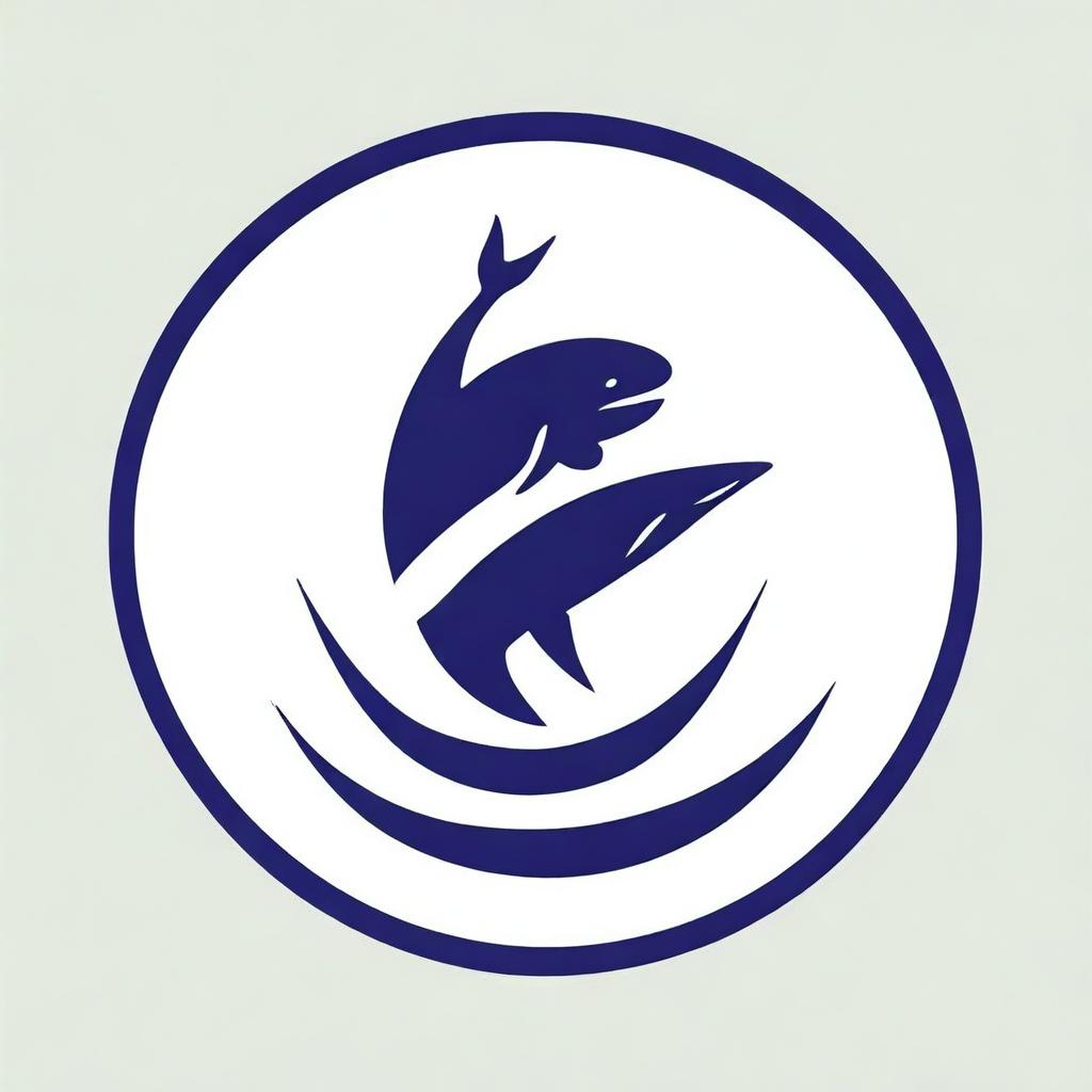 Create a logo featuring the word 'Leviathan' with elements that evoke strength