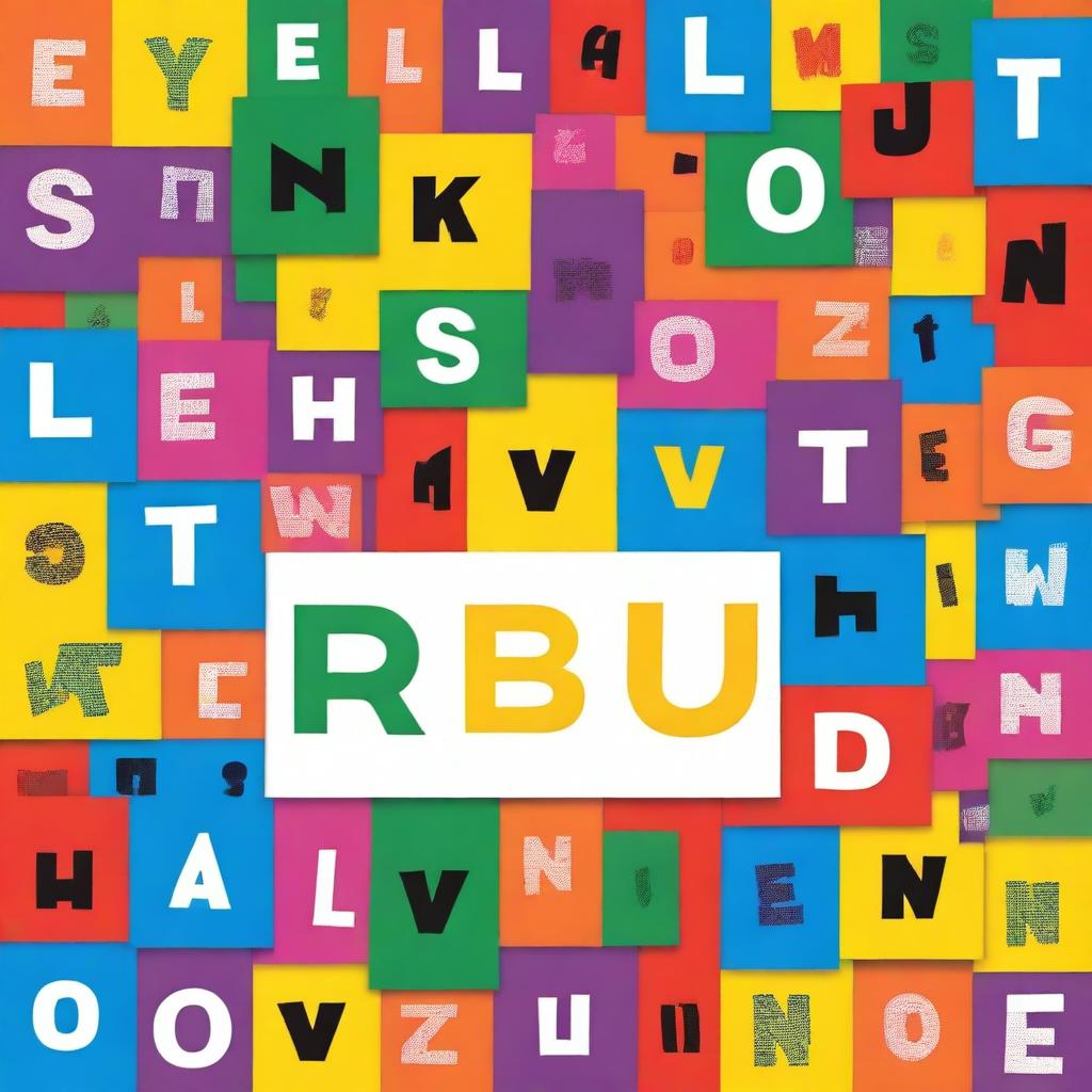 A colorful and engaging magazine cover featuring a rebus puzzle