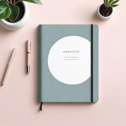 A sleek and modern productivity planner with sections for daily tasks, goals, and notes