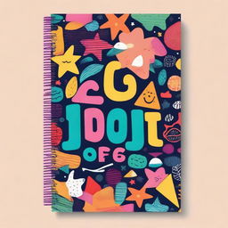 A vibrant and creative front cover for a to-do list notebook