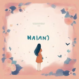 Create a book cover for a novel entitled "Awan"