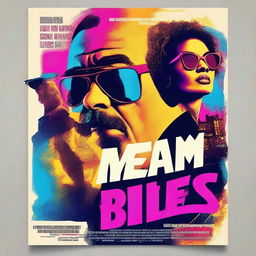 Create a vibrant and captivating film poster