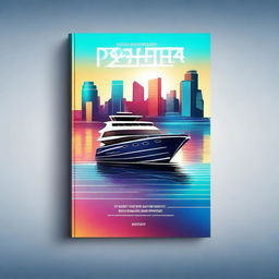 Create a digital book cover titled 'Digitalize Your Boat'