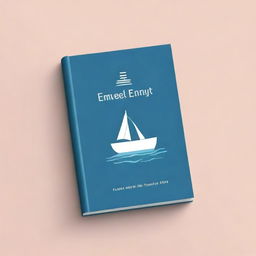 Design a simple and clean book cover for an e-book titled 'Secure, Automate, and Remote Control Your Boat'