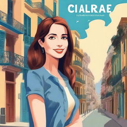 Create a book cover for a story about a woman named Clara who went to Buenos Aires, Argentina to work as an au pair