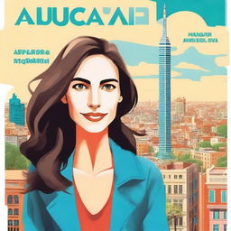 Create a book cover for a story about a woman named Clara who went to Buenos Aires, Argentina to work as an au pair