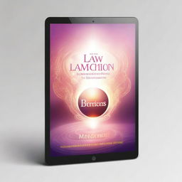 An e-book cover about the law of attraction, the law of assumption, and subliminal messages