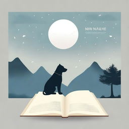 Create an illustration of a dog that symbolizes the theme of a book