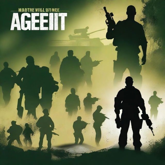 Create a book cover titled 'Agent on a Mission'