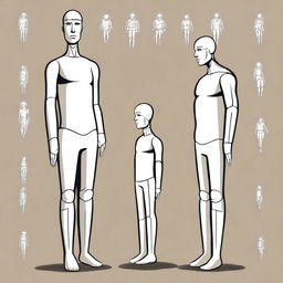 A thought-provoking illustration depicting the concept of cloning and its moral implications