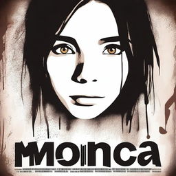 Create a poster concept for the film 'Monica: When Fear Kills'