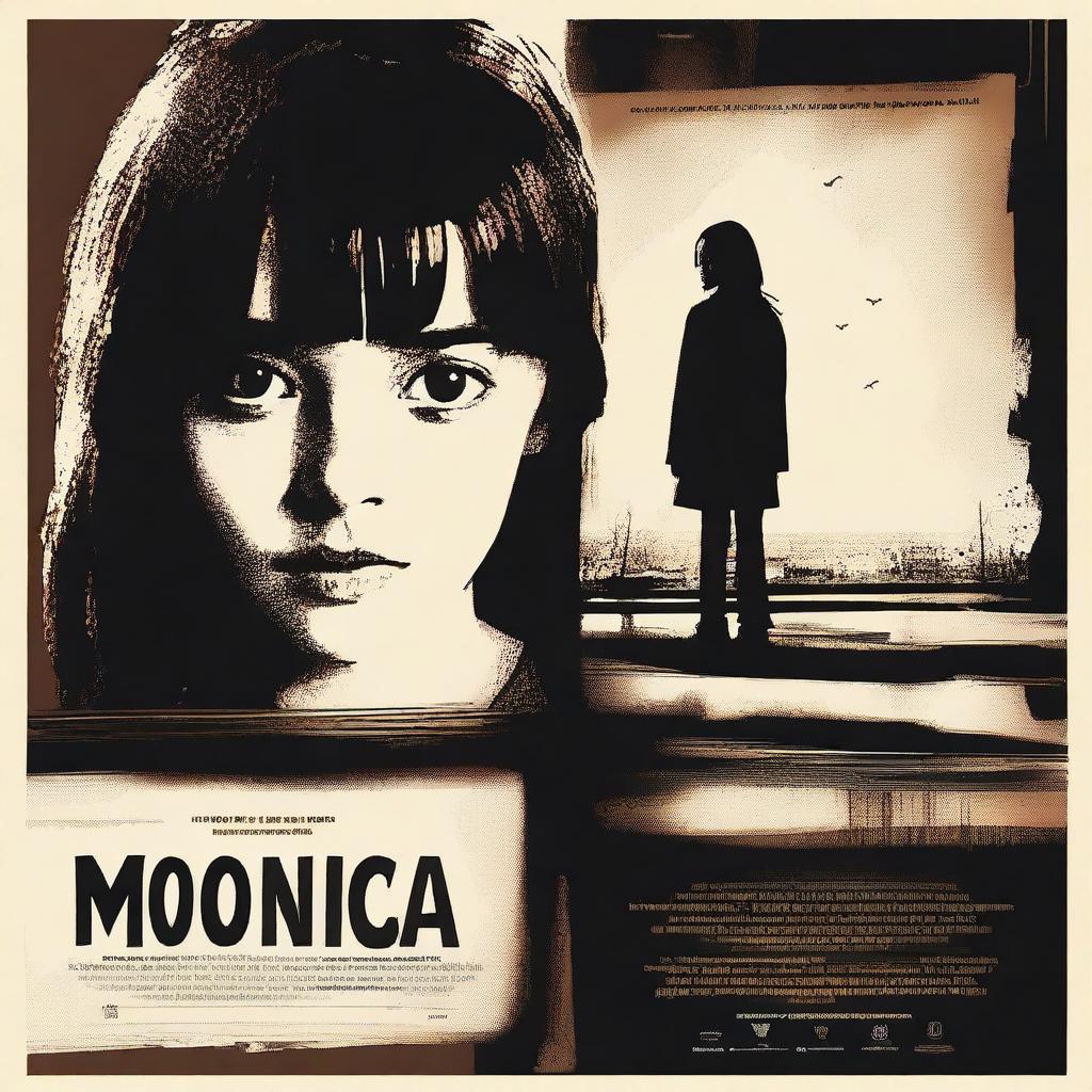 Create a poster concept for the film 'Monica: When Fear Kills'