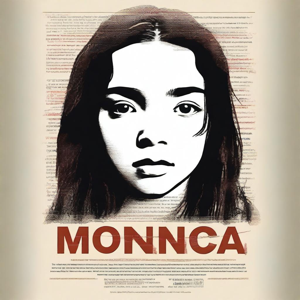 Create a poster concept for the film 'Monica: When Fear Kills'