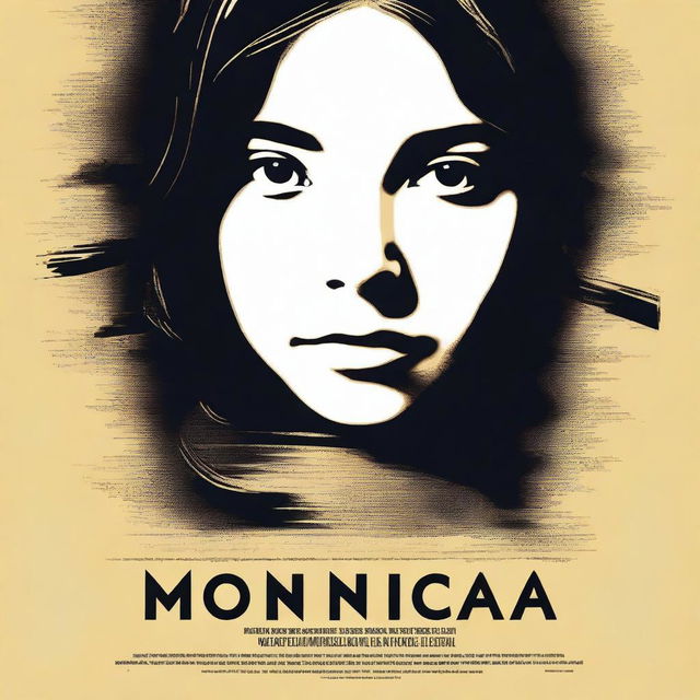 Create a poster concept for the film 'Monica: When Fear Kills'