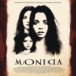 Design a movie poster for 'Monica: When Fear Kills