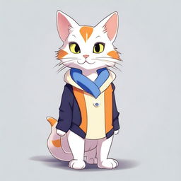 A young male cat furry character