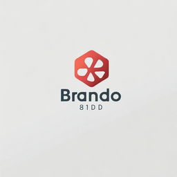 Create a logo with the text 'Brando8D'