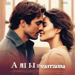 A movie poster for the romantic and emotional film 'A Través de Mi Ventana'