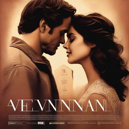 Create a poster for the existing romantic and emotional film 'A Través de Mi Ventana'