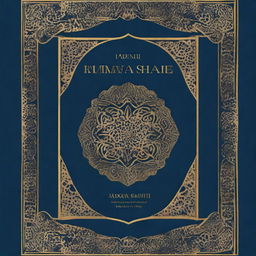 Create a book cover for Rumi's Masnavi Sharif