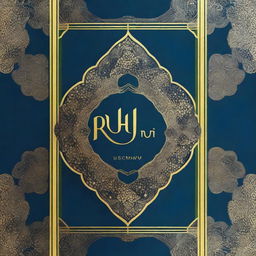 Create a book cover design for Rumi's Masnavi Sharif