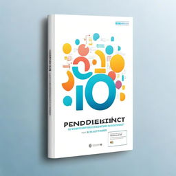 A book cover design for a book titled 'Pendidikan ICT'