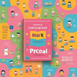 Create a book cover for a book titled 'Pendidikan Anak'