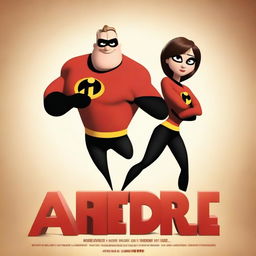 Create a movie poster in the style of a Pixar cartoon