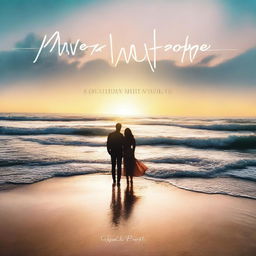 An album cover for the song 'Waves of Love' by LEYA POOH