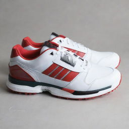 Pair of ZX 8000 Golf shoes in pristine condition, sleek design with energetic color contrasts and unique style features.