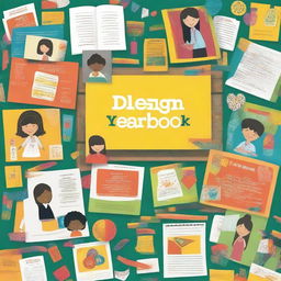 Design a yearbook as a cultural festival celebrating the diversity and creativity of the school community