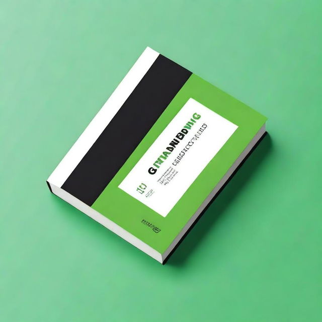 Create a clean, minimalist book cover for a book titled 'Crowdfunding for Authors'