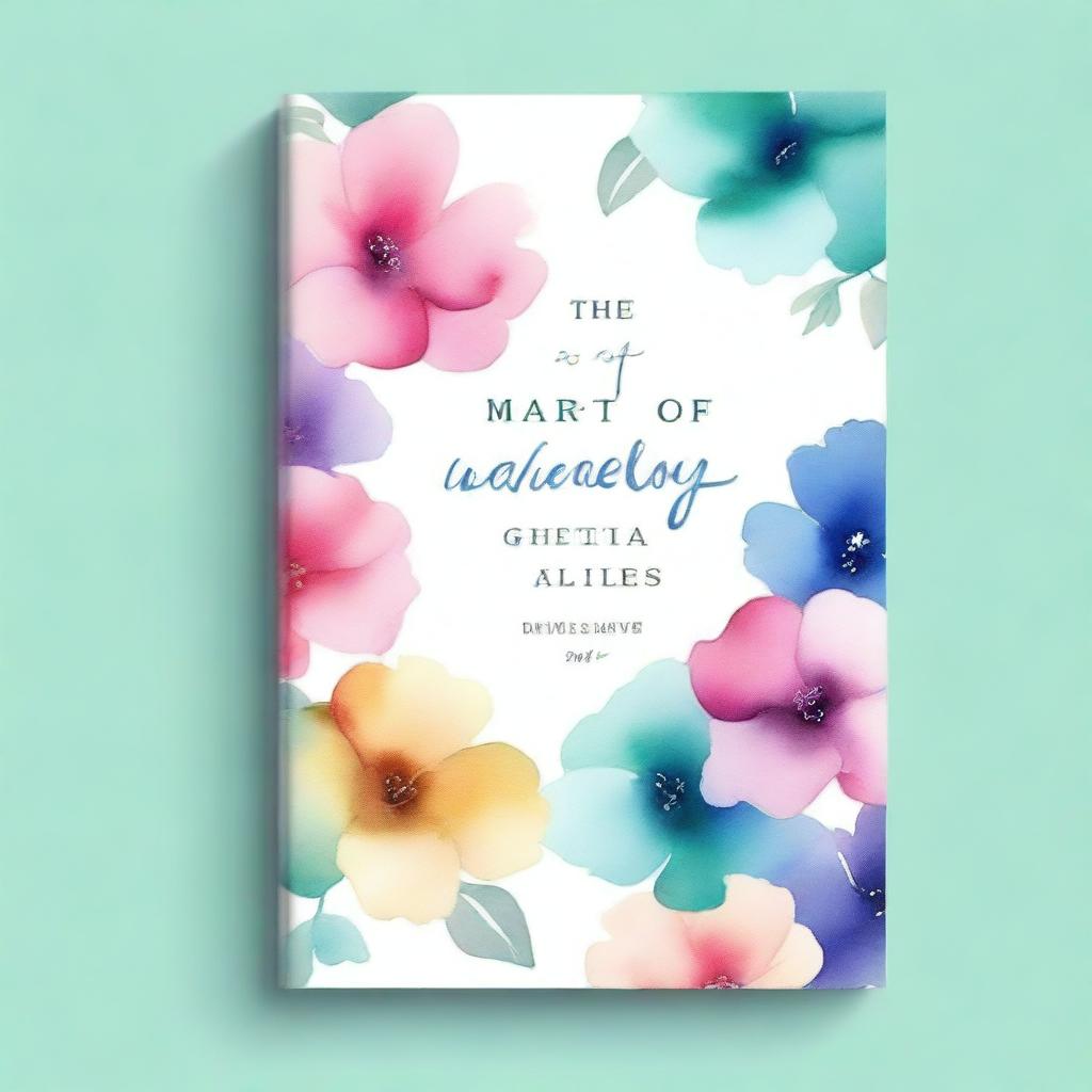 A beautiful book cover featuring watercolor art