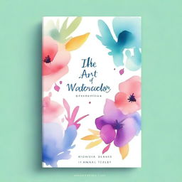 A beautiful book cover featuring watercolor art