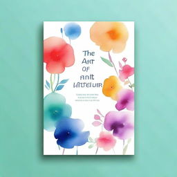 A beautiful book cover featuring watercolor art