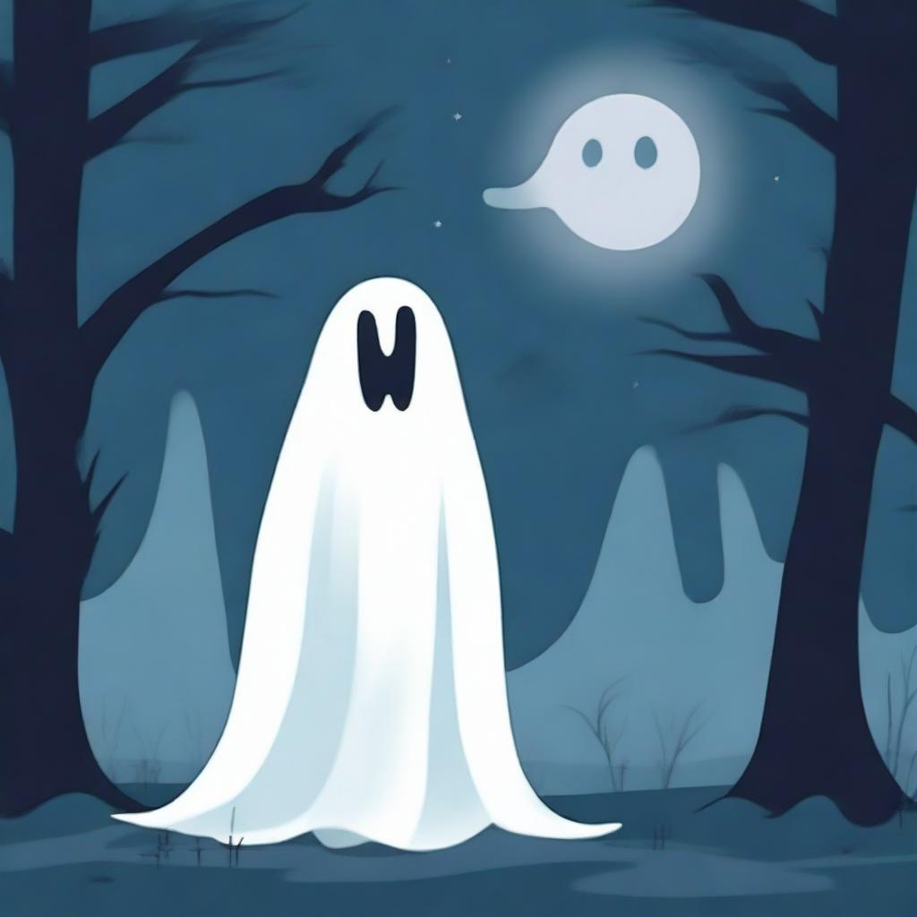 Create an animation of a ghost