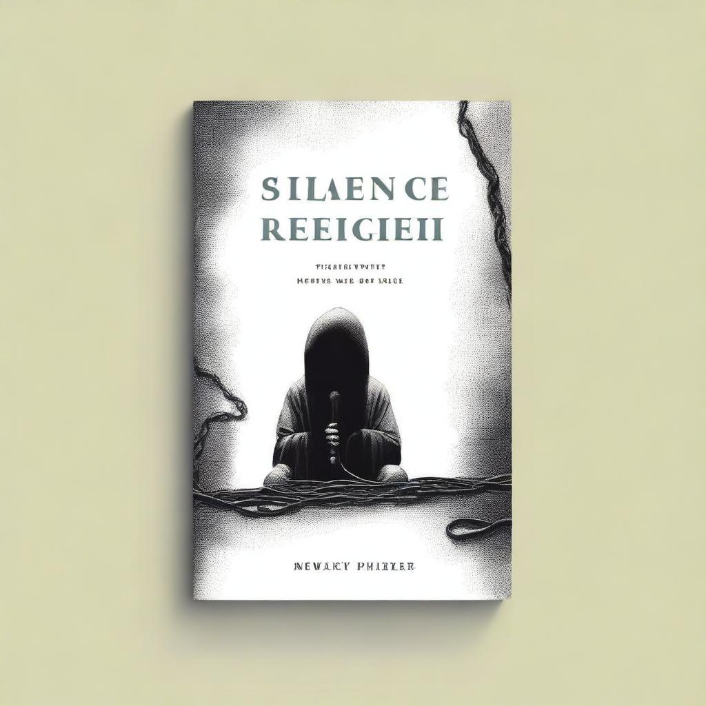 Create a cover design for a poetry book titled 'Silence is Not My Religion'