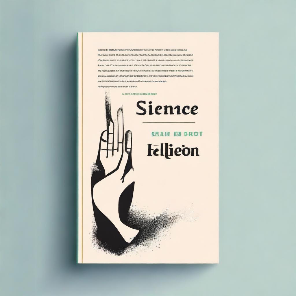 Create a book cover design for a poetry book titled 'Silence is Not My Religion'