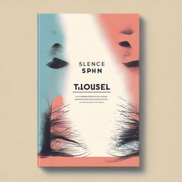 Create a book cover design for a poetry book titled 'Silence is Not My Religion'