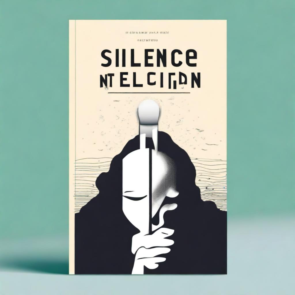 Design a book cover for a poetry collection titled 'Silence is Not My Religion'