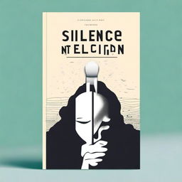 Design a book cover for a poetry collection titled 'Silence is Not My Religion'