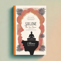 Design a book cover for a poetry collection titled 'Silence is Not My Religion' by an Indian poet