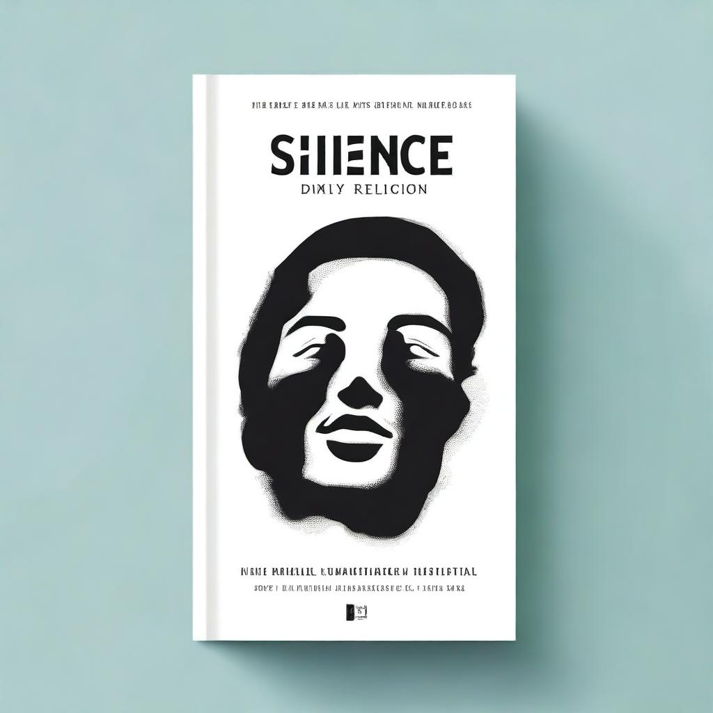 Design a book cover for a poetry collection titled 'Silence is Not My Religion'