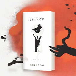 Design a book cover for a poetry collection titled 'Silence is Not My Religion'