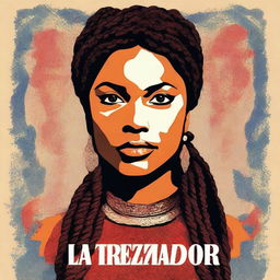 A movie poster for a film titled 'LA TRENZADORA'