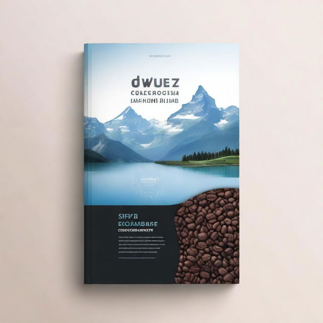 Design a cover image that illustrates the Swiss Waters Decaffeination Technology