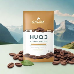 Design a cover image that illustrates the Swiss Waters Decaffeination Technology